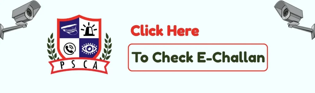 PSCA E-Challan Punjab