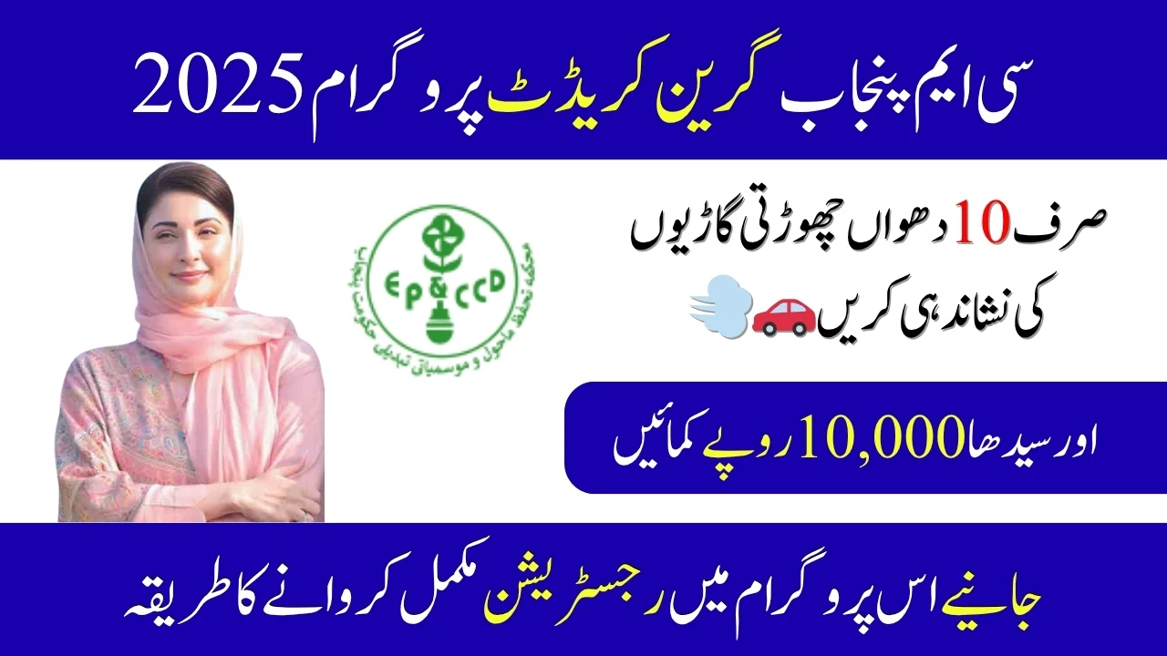 CM Punjab Green Credit Program 2025 – How to get Rs 10,000 Prize?