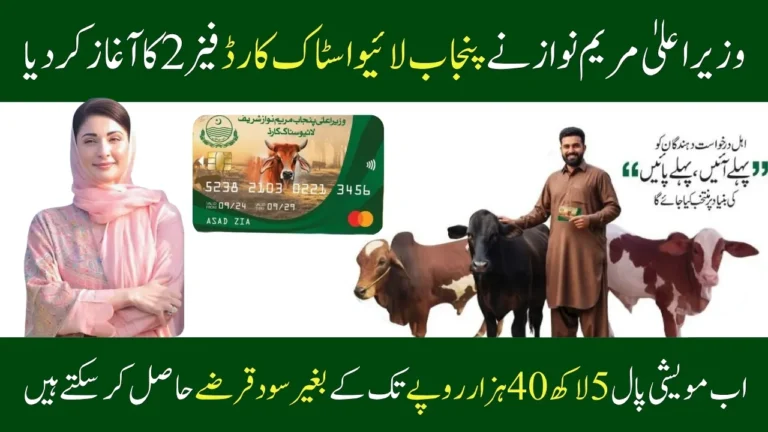 CM Punjab Livestock Card Phase 2: Complete Method to Apply Online