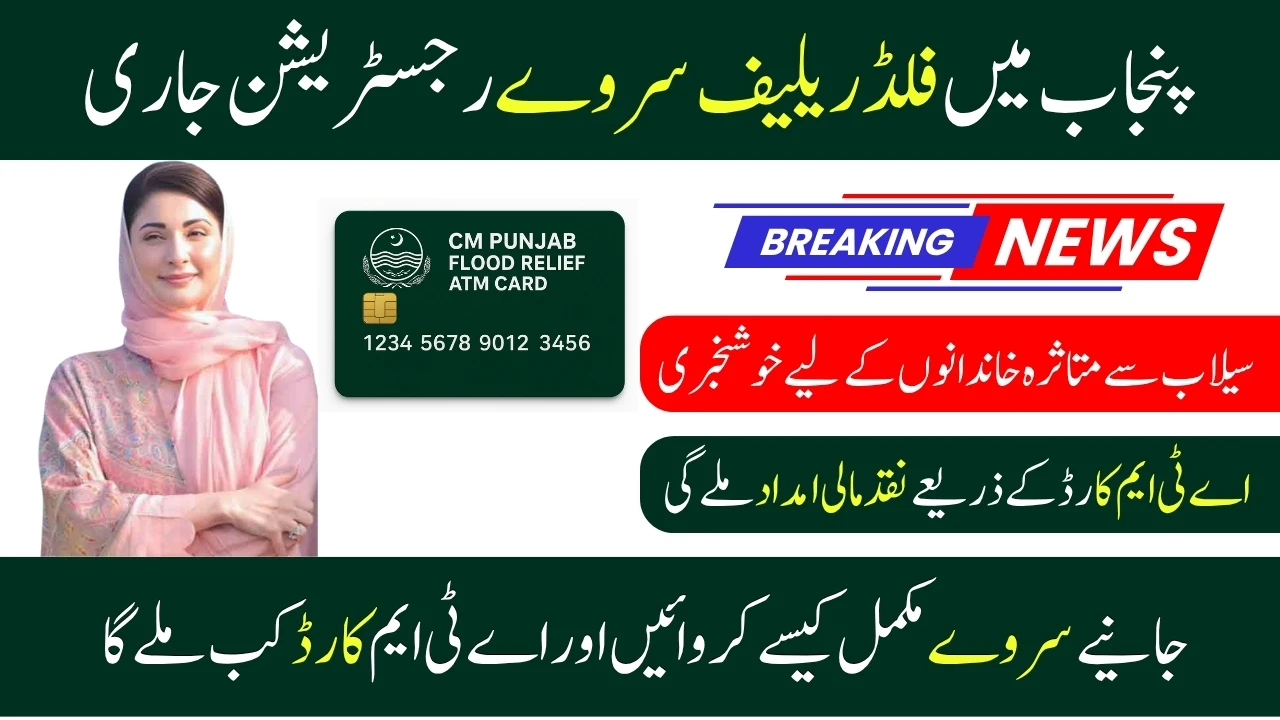 Punjab Flood Relief Survey 2025 – Know How To Complete The Survey