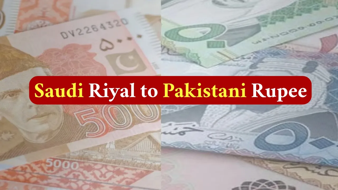 SAR to PKR Today – 1 October 2025 Saudi Riyal to Pakistani Rupee Rate