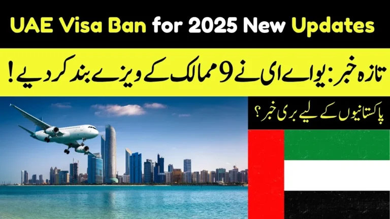 UAE Visa Ban for 2025 - Visas from 9 Countries Suspended