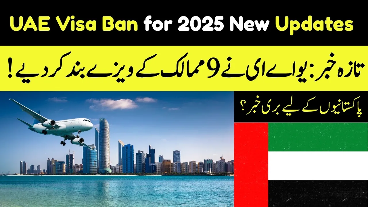 UAE Visa Ban for 2025 - Visas from 9 Countries Suspended