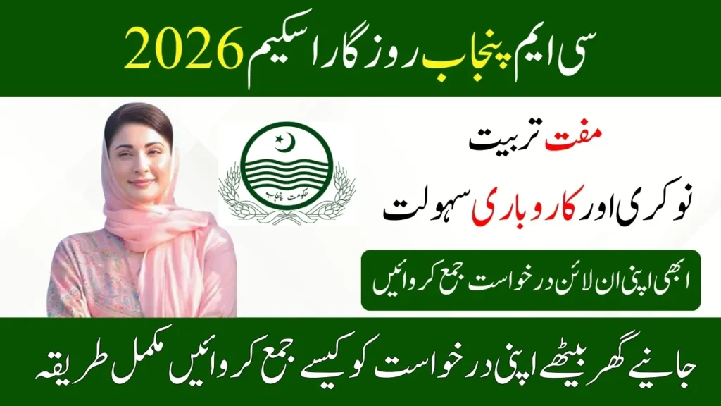 CM Punjab Rozgar Scheme 2026 – Online Registration